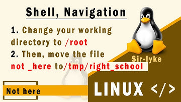 Shell Navigation (Not here Completed Task) How to move a file in Linux Terminal