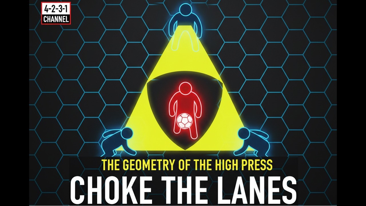 4-2-3-1 Defending 06: The High Press: Suffocation Gamble