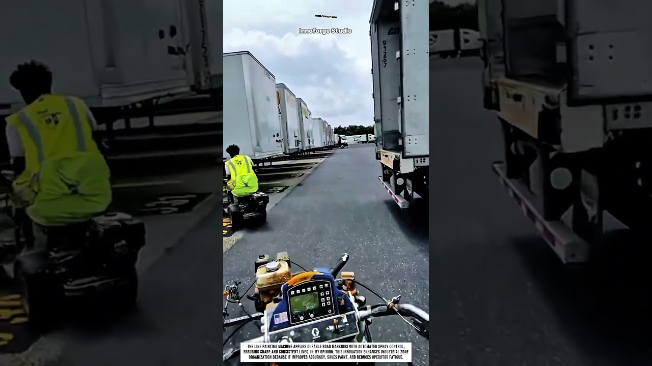 Best Line Painting Machine Innovation Precision Road Marking for Industry Zones