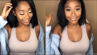 NEUTRAL CUT CREASE WITH A POP OF COLOR 💙| TALK THROUGH by Desi Jade 272 views 5 years ago 19 minutes