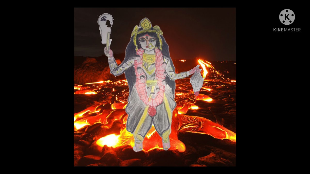 Devi Kali drawing