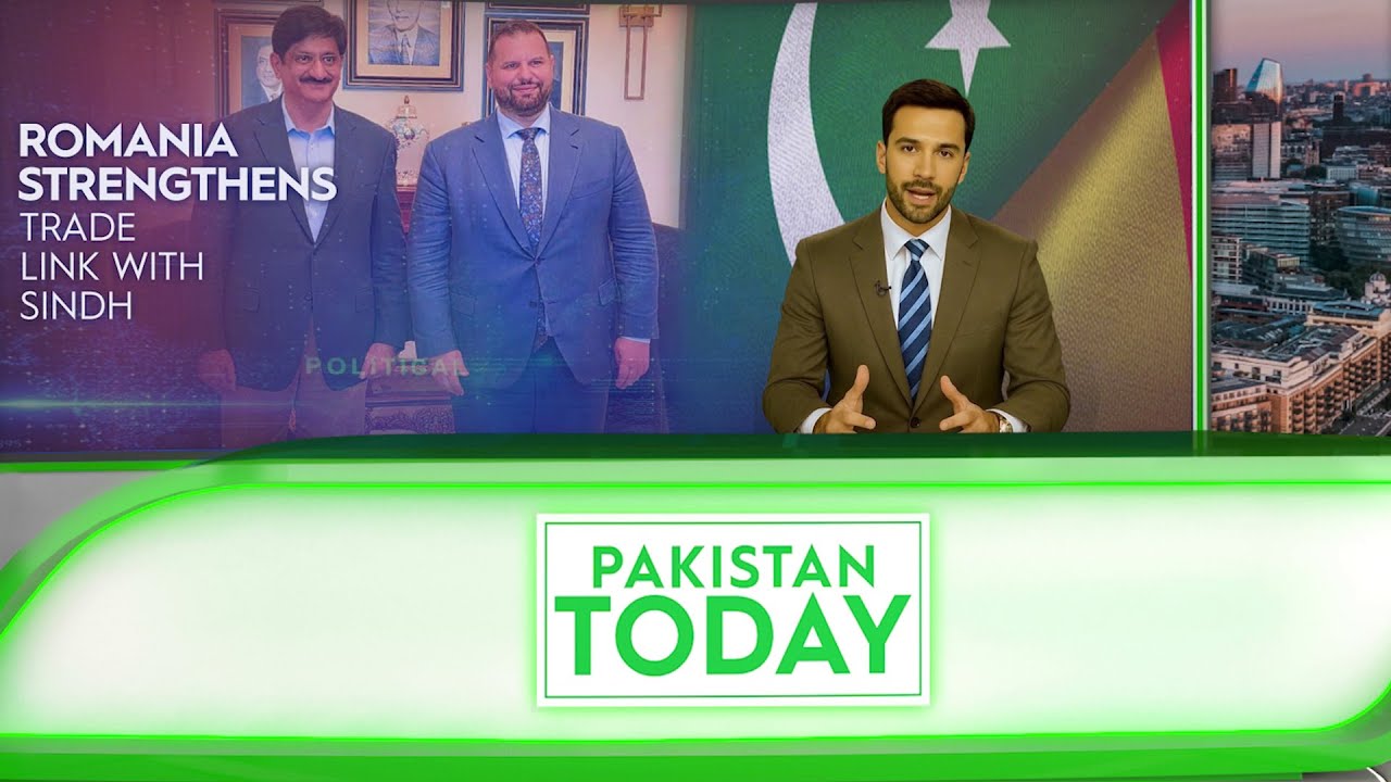 Romanian Envoy Meets Sindh CM to Advance Trade, Investment Links | Pakistan Today English News