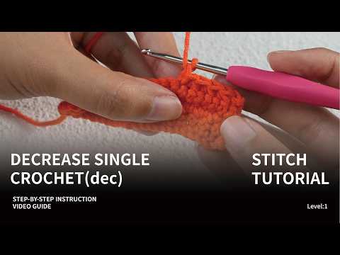 Single Crochet Decrease Tutorial | dec Crochet | Artseecraft