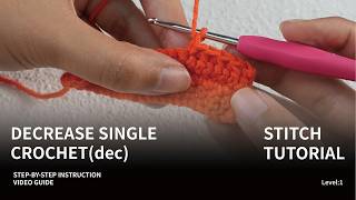 Single Crochet Decrease Tutorial | dec Crochet | Artseecraft