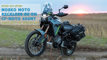 Installation of the Mosko moto Reckless 80 on CF-Moto 450MT / Ibex 450