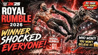 FULL MATCH: Royal Rumble 2026 FULL MATCH – Absolute CHAOS! 🔥 WWE 2K Simulation