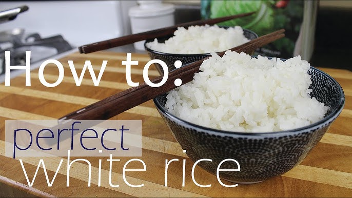 How to Make Perfect White Rice in a Rice Cooker - FoodieZoolee