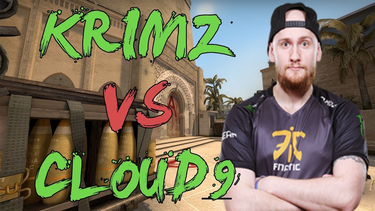 CSGO: POV fnatic KRiMZ vs Cloud9 (26/15) mirage @ WESG 2017 World Finals