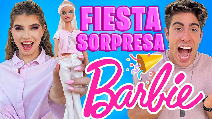 LE HACEMOS UNA FIESTA SORPRESA DE BARBIE A MI AMIGA !!!