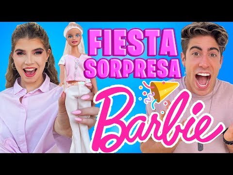 LE HACEMOS UNA FIESTA SORPRESA DE BARBIE A MI AMIGA !!!