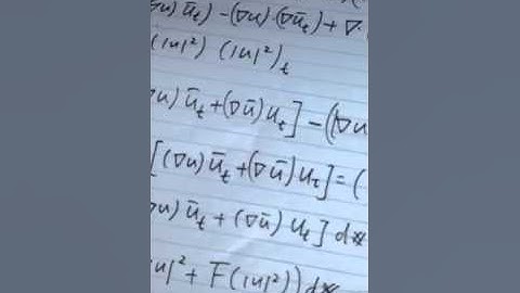 Nonlinear Schrodinger Equation Part 1 conservation laws