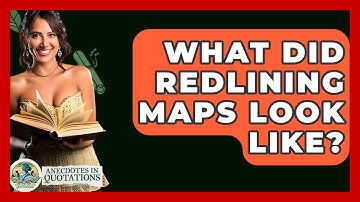 What Did Redlining Maps Look Like? - Anecdotes in Quotation