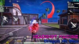 Dragon AK Gameplay | Ak Headshot Master | Ak Max Level Gameplay | Free Fire Training Ground Headshot screenshot 4