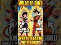 What If GINE Went to Earth With Goku? | Dragon Ball Z What If Story