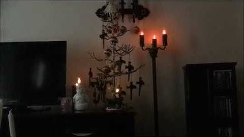 Gothic Christmas Tree 2018