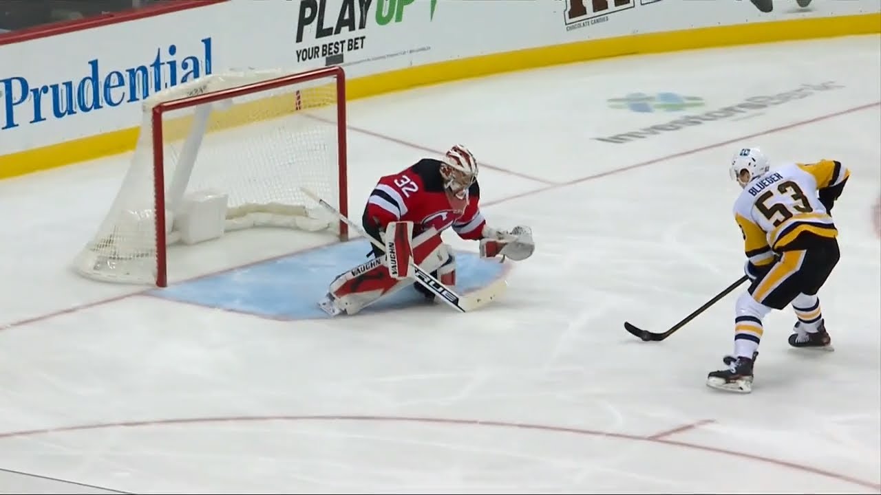 Teddy Blueger shorthanded goal vs Devils | 19 Dec 2021