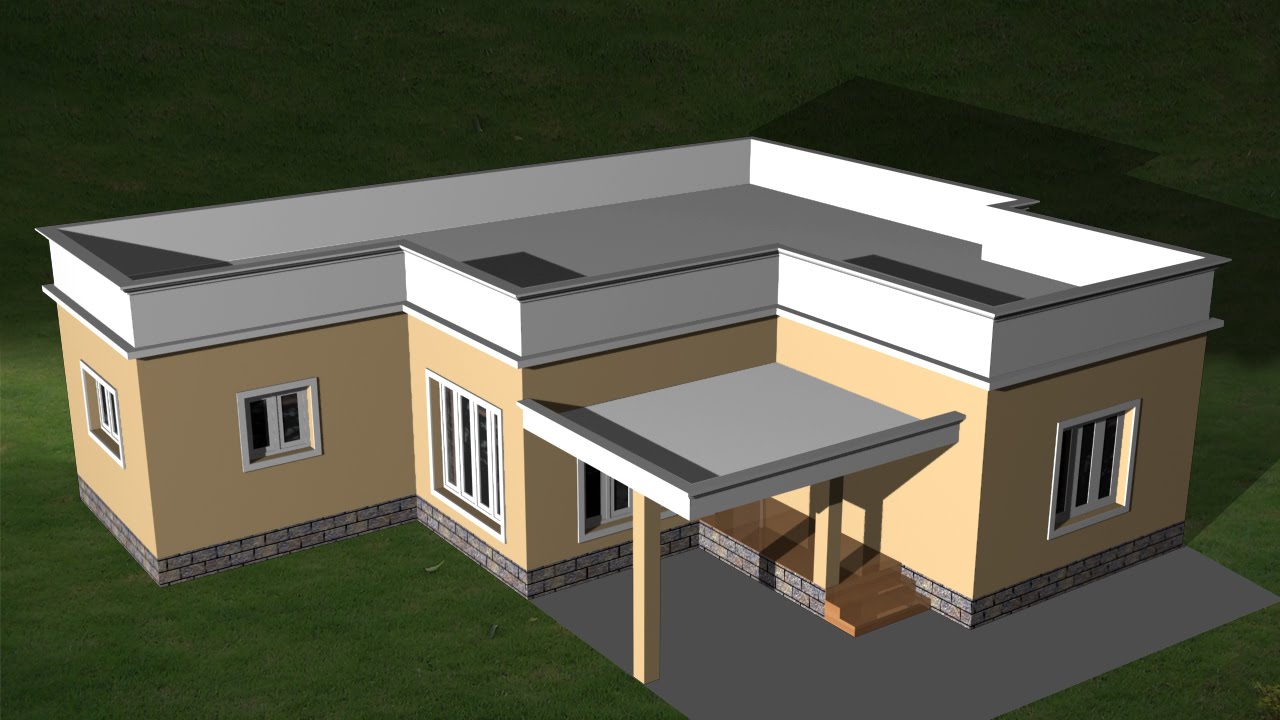  AUTOCAD  3D  HOUSE  CREATING FLAT ROOF AUTOCAD  FLAT ROOF 