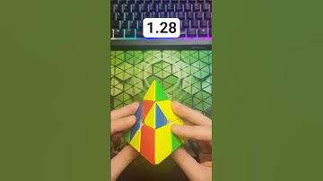 Pyraminx Solve of the Day 12/11 - 1.28 #pyraminx #rubikscube #cubing #speedcubing #puzzle #shorts