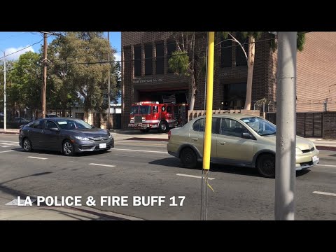 LAFD ENGINE 46 Responding