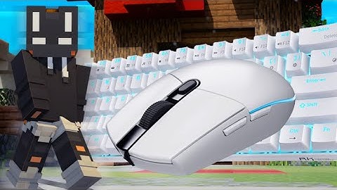 Hive Bedwars (keyboard and mouse ASMR)