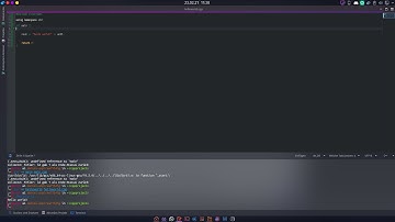 How to write a hello world program in linux using c++!