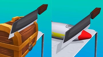 ASMR Cutting Game! Relaxing sounds! Satisfying Video