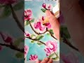 COMO Pintar Flores con Acuarela y Detalles Dorados en Relieve ( Resultado INCREÍBLE)