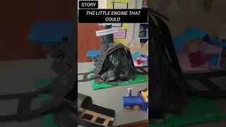 props ideas for the story the little engine that could#story#art #artlovers#craft #school#ytshorts