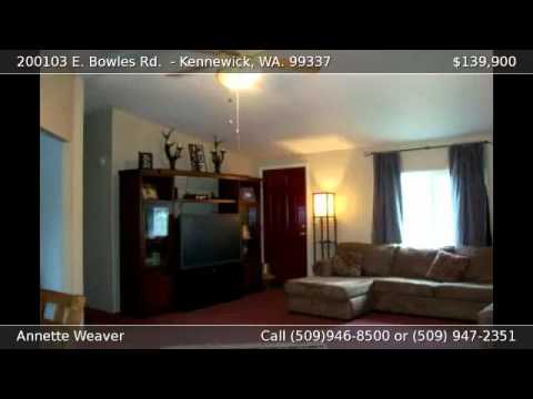 200103 E. Bowles Rd., Kennewick, WA home video tour