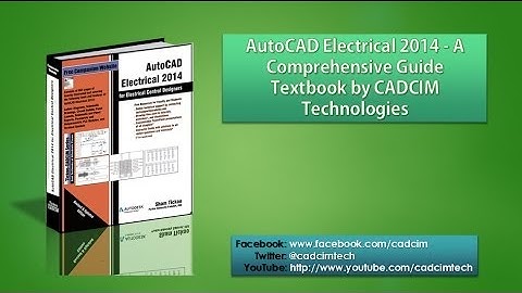 Autodesk Electricals 2014 book by CADCIM Technologies