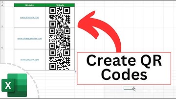 How to Create QR Codes in Excel (NO VBA or Add-ins)