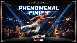WWE 2K26: MyFaction: Live Event - Super Pack S1- TV Main Event:  Phenomenal Finisher