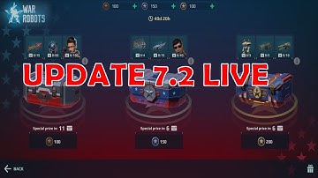 War Robots Update 7.2 Latest EVENT with MANNI PILOT, MUROMETZ Livestream