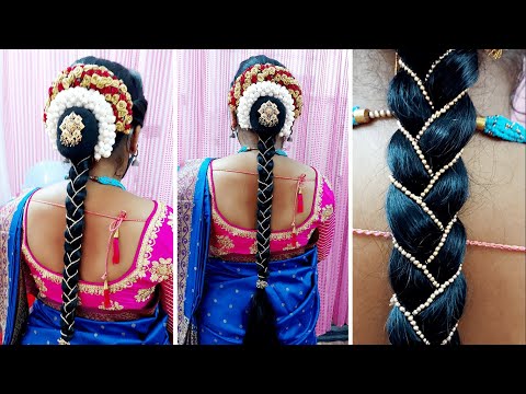 15 Popular South Indian Bridal Hairstyles For Engagement | Bridal hairstyle indian  wedding, Indian bridal hairstyles, Indian wedding hairstyles