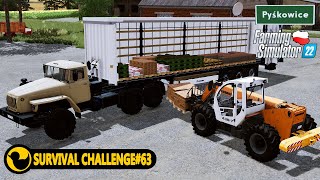 SUPPLYING THE FACTORIES|SURVIVAL CHALLENGE#63|TIMELAPSE|FARMING SIMULATOR 22|GAMEPLAY|NO COMMENTARY