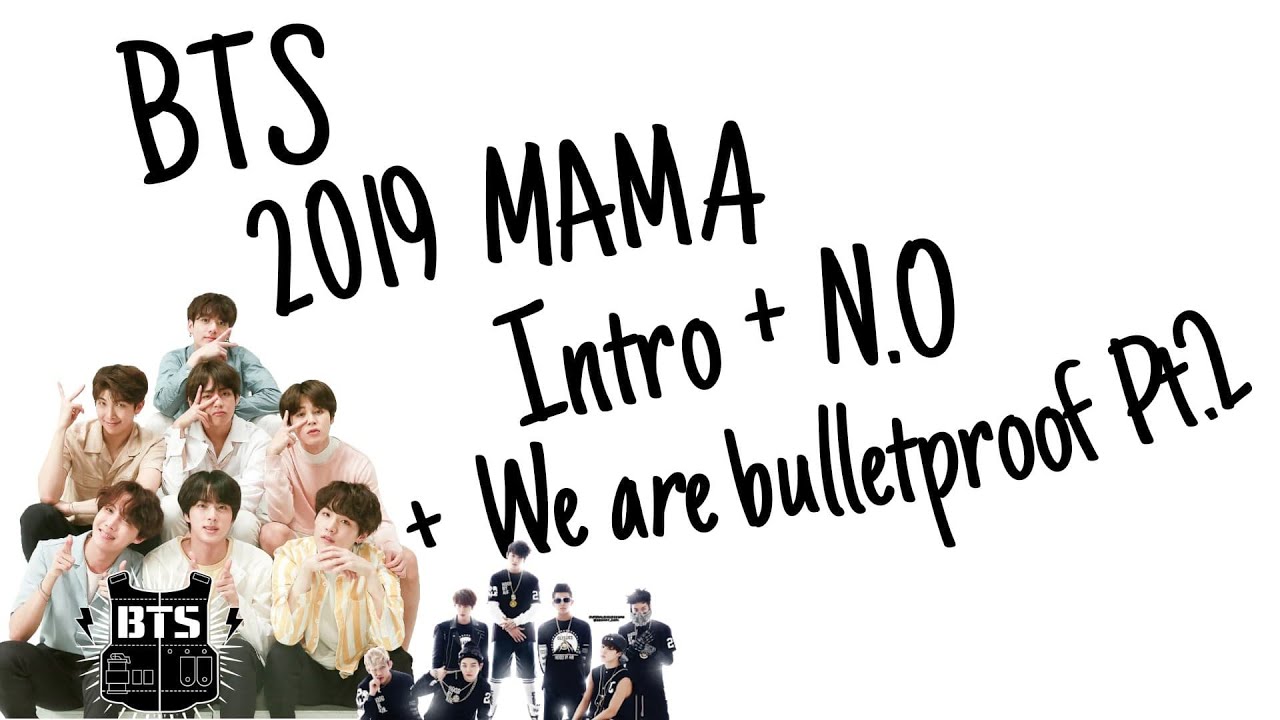 Bts intro. BTS mama 2019 Reaction ateeez.