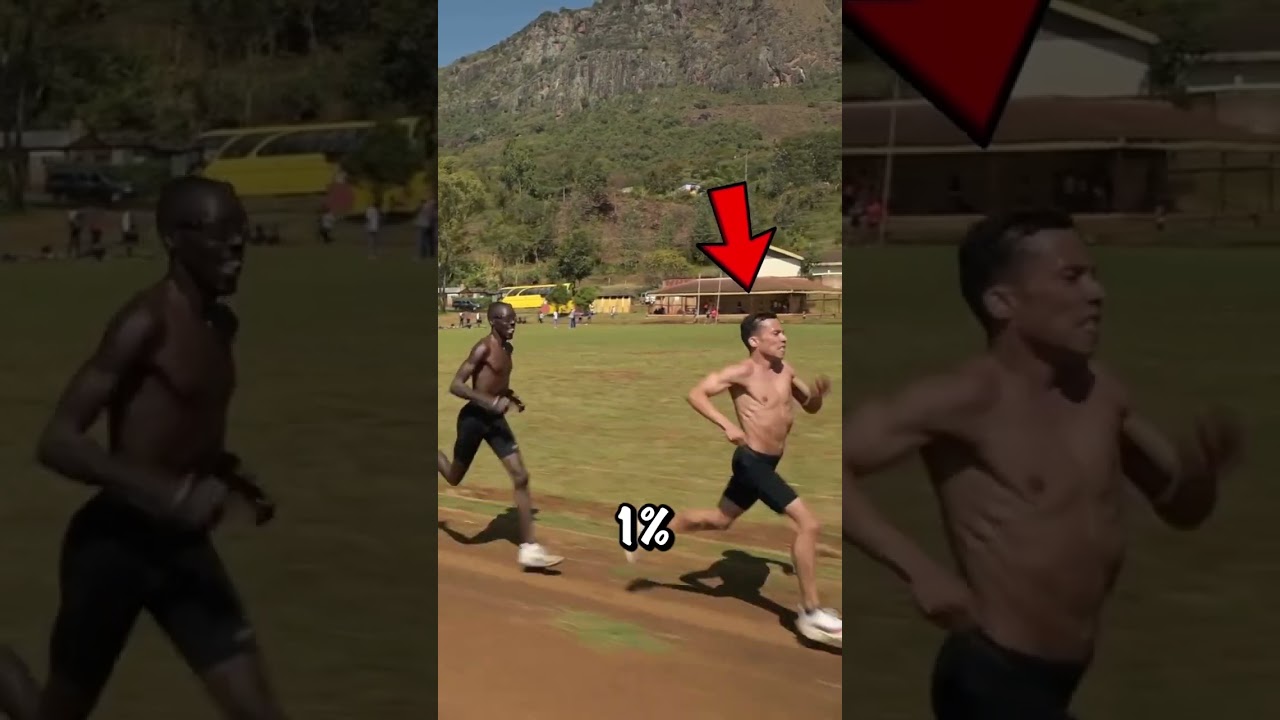 Этот кениец бежит так легко что кажется нереальным 