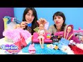 Barbie parti için elbise seçemiyor! Sevcan ve Ümit ile kız videoları!