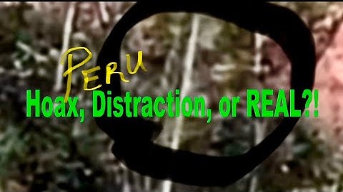 Predator Entities in Peru | New Viral Video with Cloaking Technology ?