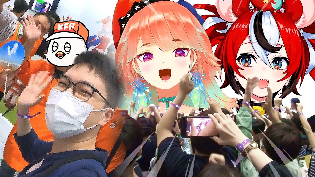 hololive Kiara and Baelz takes over Korea