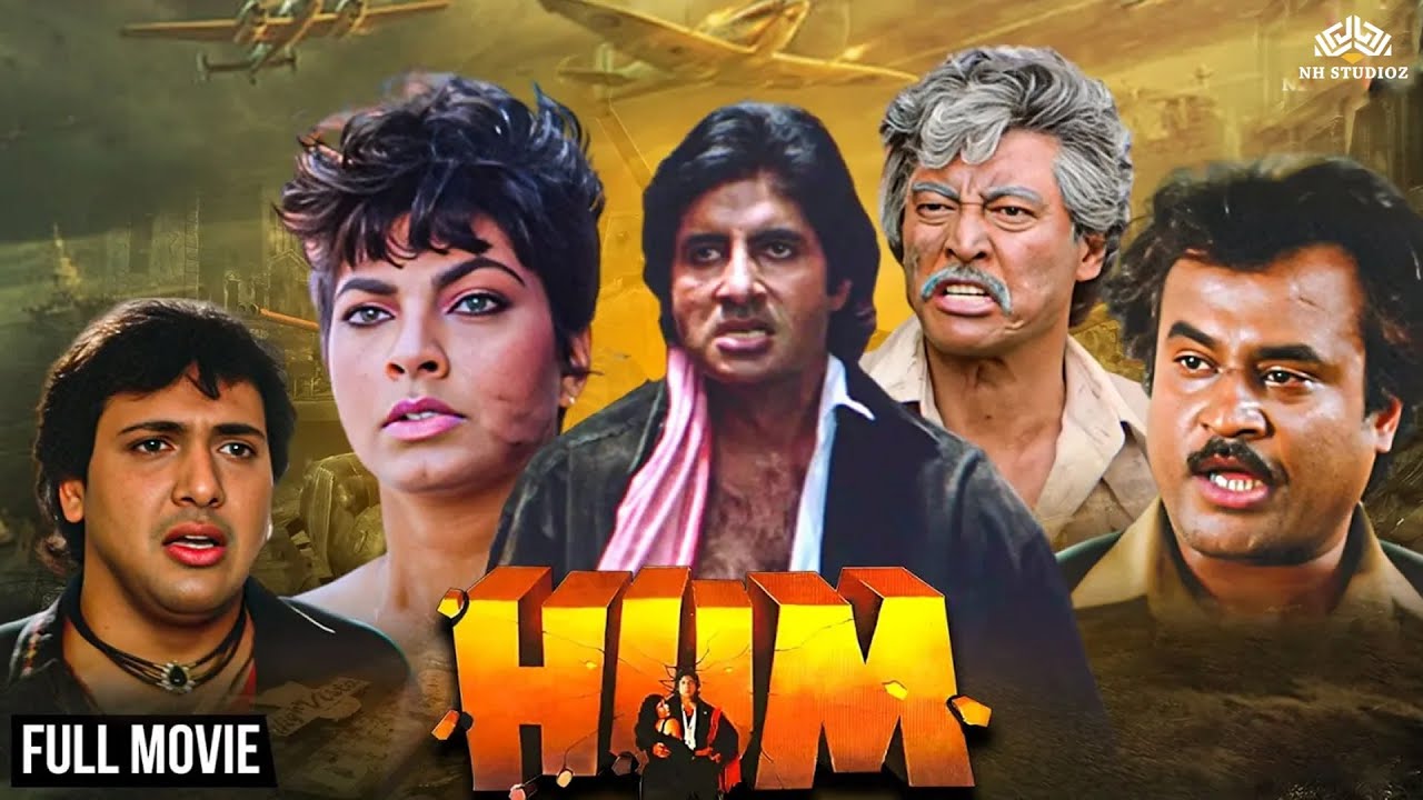 Hum  1991 Full Hindi Action Movie  Amitabh Bachchan Rajnikanth Govinda Kimi Katkar