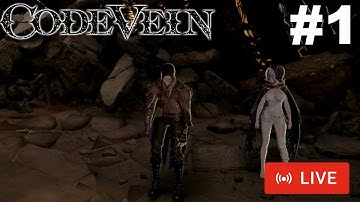 Code Vein PS5 LiveStream Co-op - Part 1