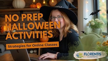 Fun & Easy Halloween ESL Lesson Ideas 🎃 | 4 No Prep Activities for Online English Teachers