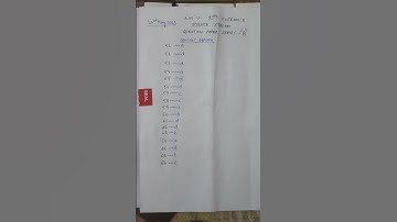 #ANSWERKEY #AMU11THENTRANCE #SCIENCESTREAM #SET#B #21stMAY2023