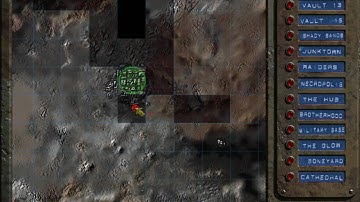 Fallout 1 - part 143 - wandering - gameplay - hardest difficulty