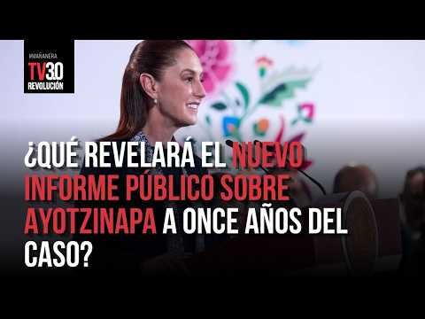 Sheinbaum anuncia informe público sobre Ayotzinapa antes del 26 de septiembre