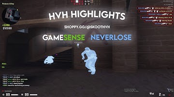 gamesense.pub / neverlose.cc hvh highlights ft. phantom.debug
