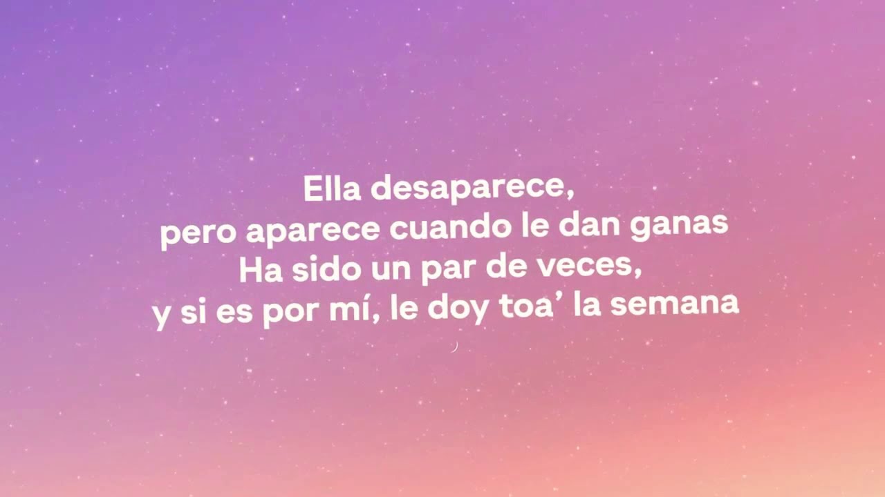 LA DIFÍCIL BAD BUNNY (Letra/Lyrics) YouTube