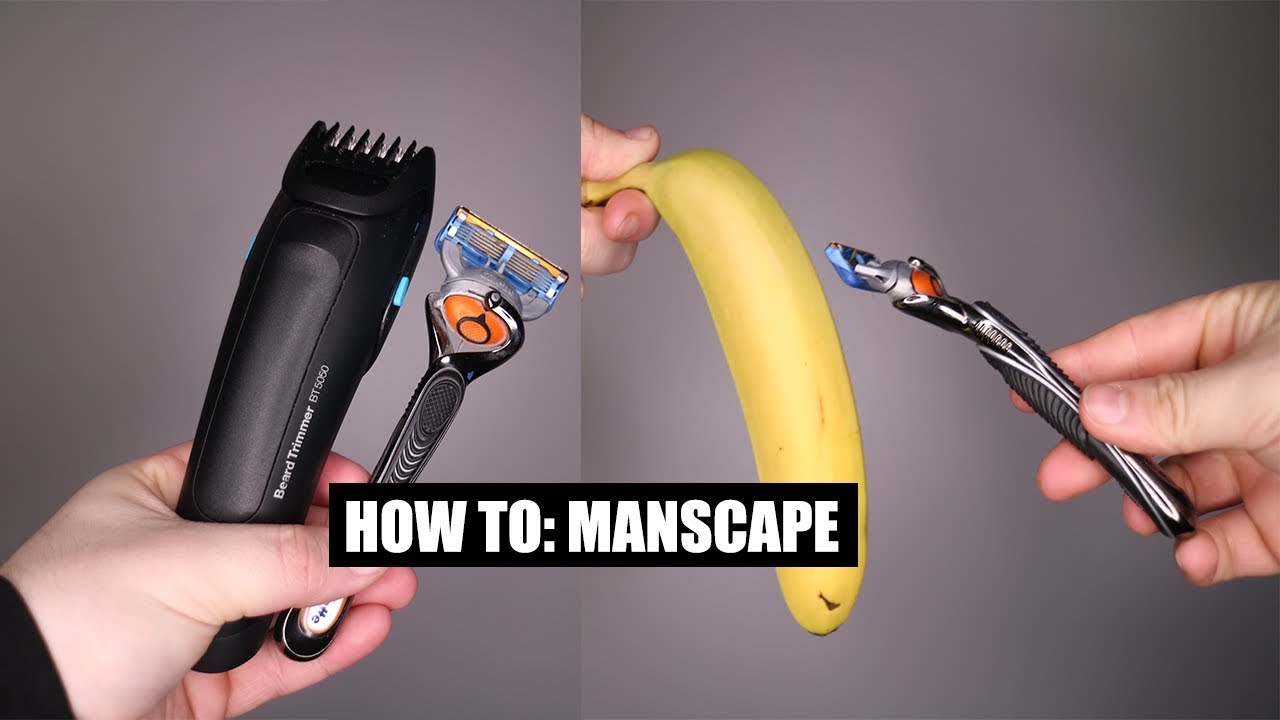 electric shaver for manscaping