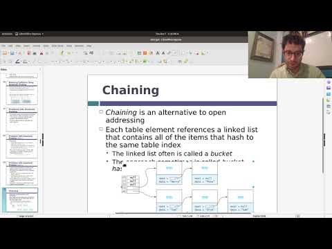 CIS 2168 Flipped - Quadratice Probing and Chaining